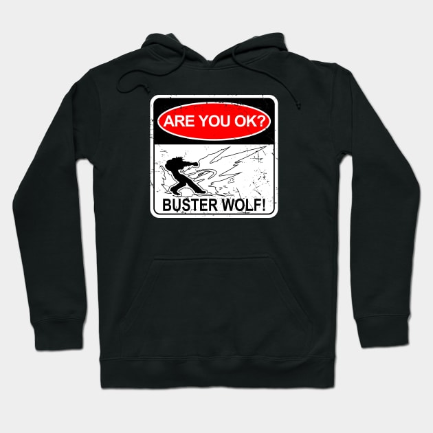 Beware of Buster Wolf Hoodie by CCDesign